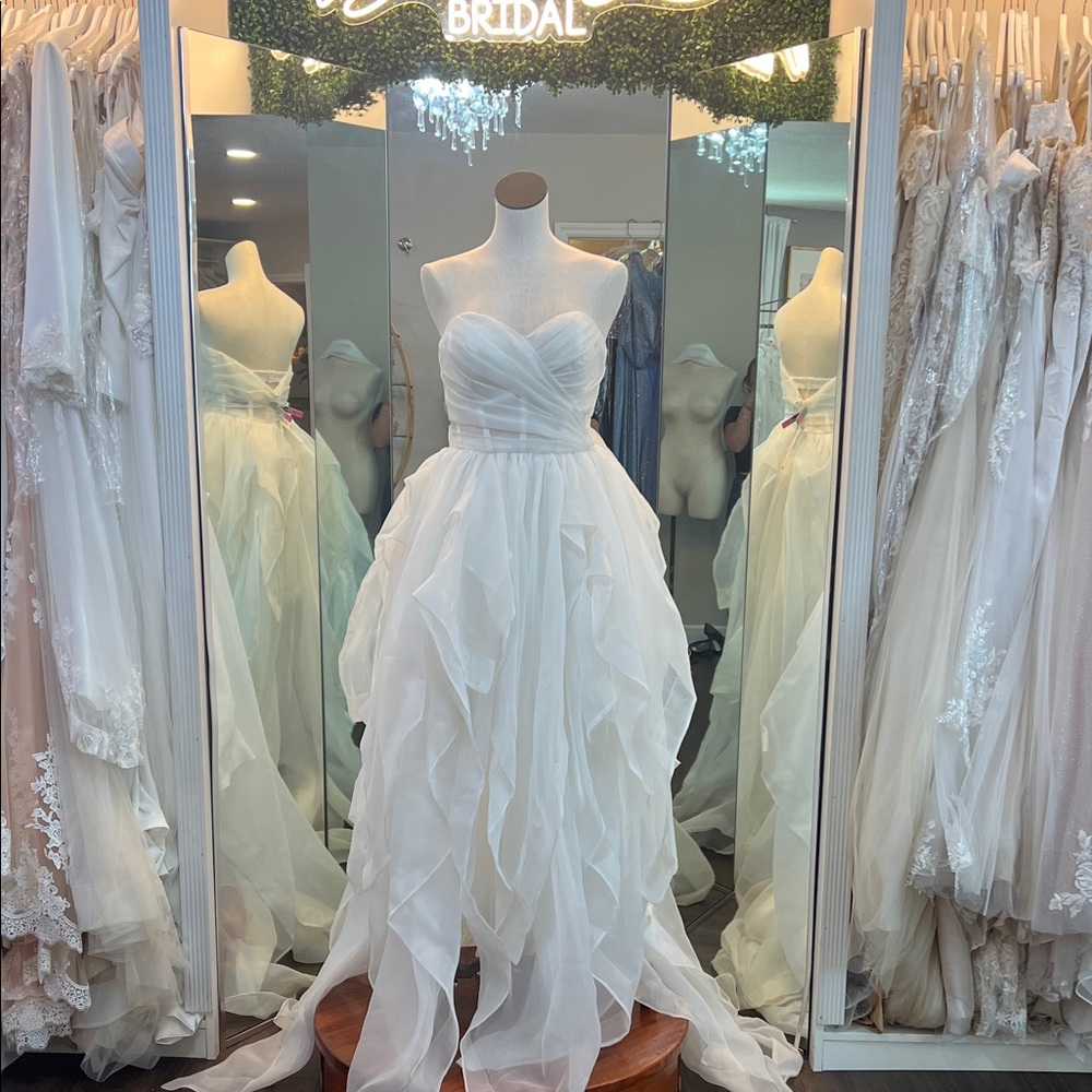 Elegant White Bridal Gown